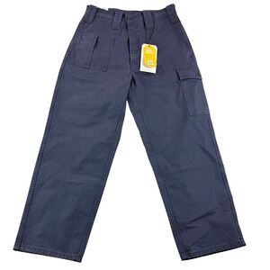 NWT Levis Utility Pants Navy Cargo Workwear Carpenter SKATEBOARDING 32x30